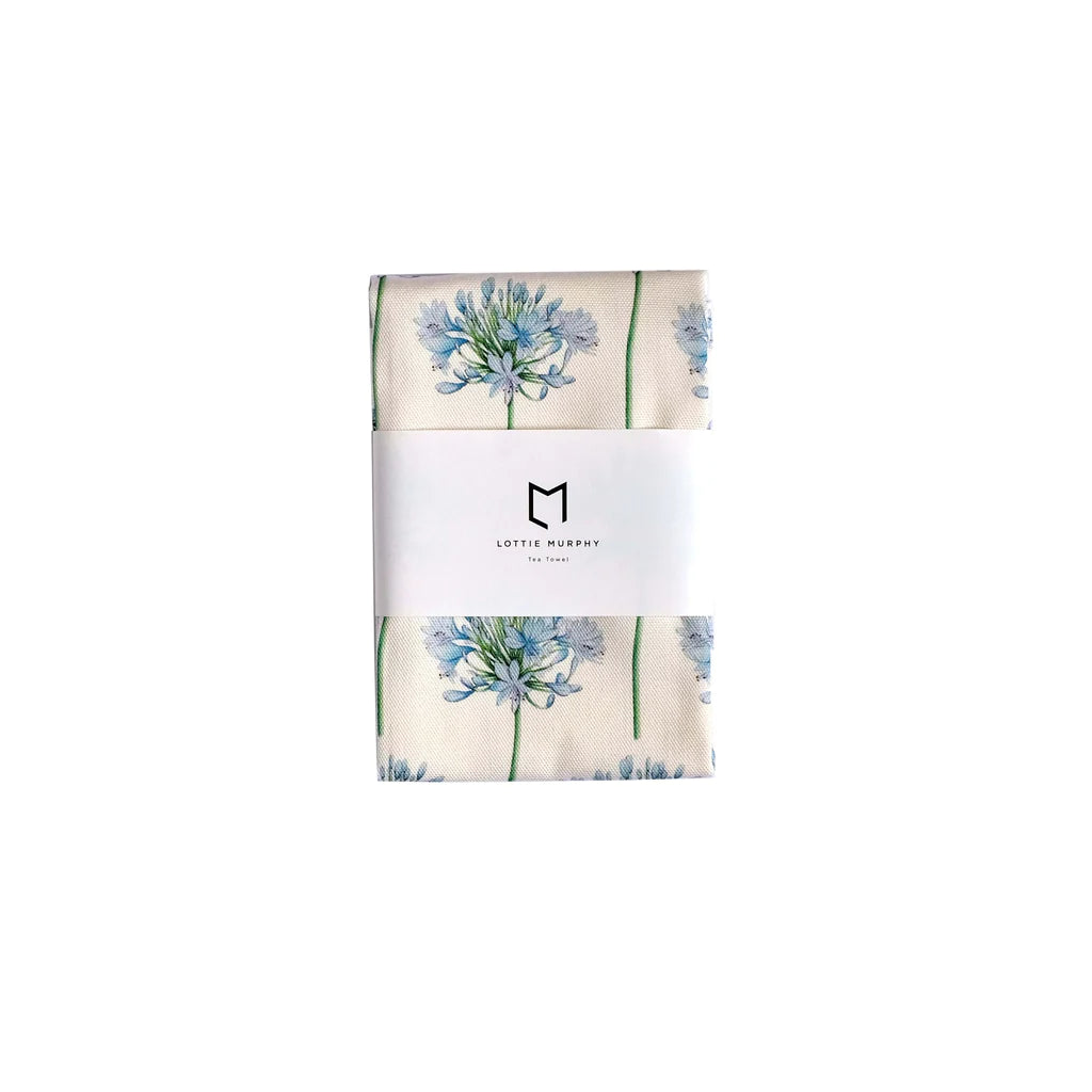 Agapanthus Tea Towel