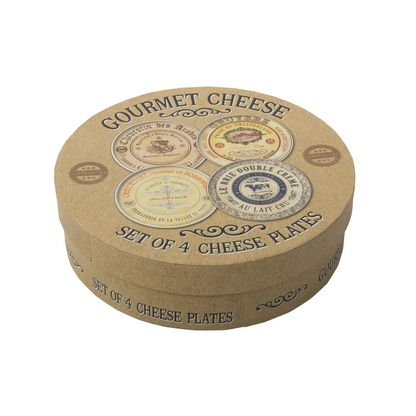 Set of 4 Gourmet Cheese Plates
