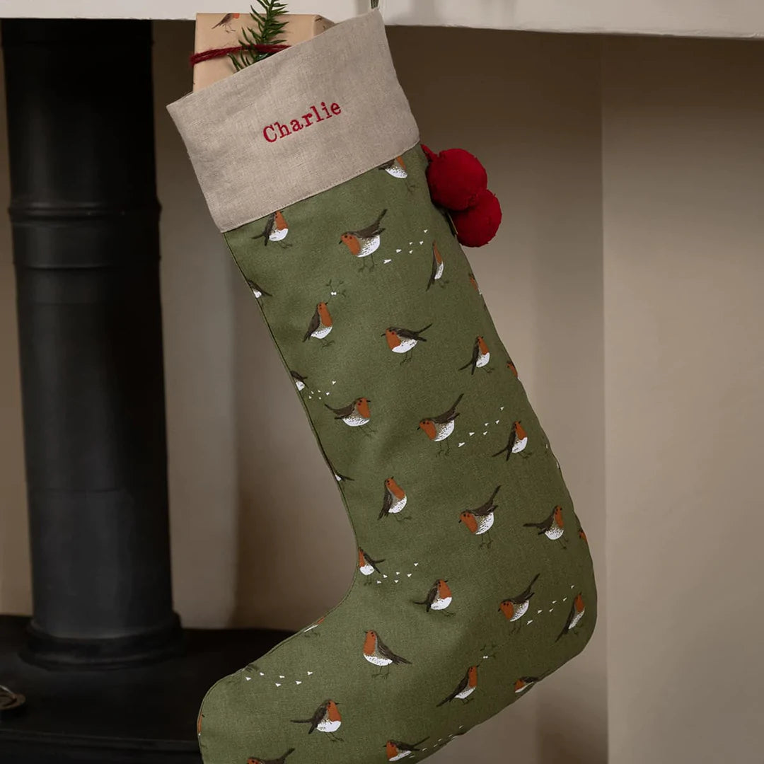 Sophie Allport Robin Christmas Stocking