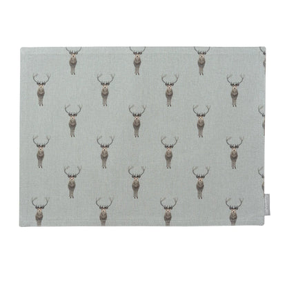 Highland Stag Fabric Placemat