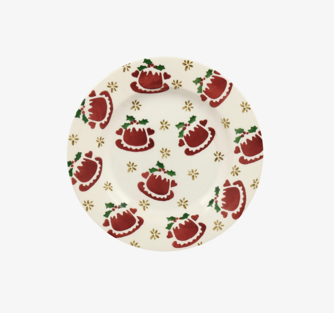 Emma Bridgewater Christmas Puddings 6 1/2 Inch Plate