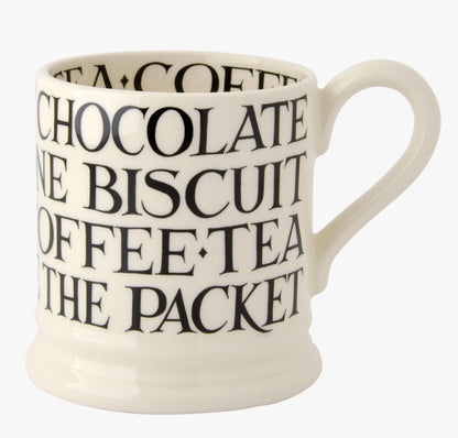 Emma Bridgewater Black Toast Half Pint Mug