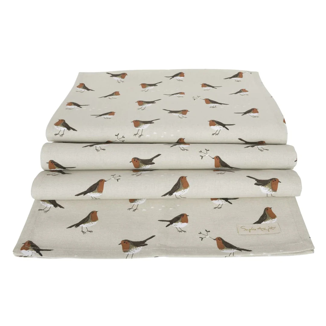 Sophie Allport Robin Neutral Table Runner