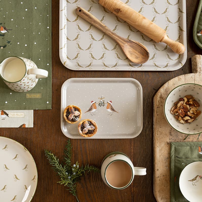 Sophie Allport Robin Printed Tray