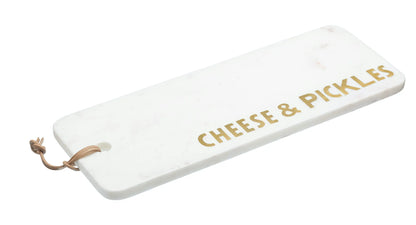 Artesa Marble Board Cheese & Pickle